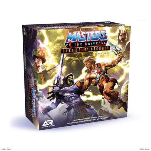 Masters of The Universe Fields of Eternia Board Game - for Ages 14+, 1-6 Players, with 60-90 Minute Playtime