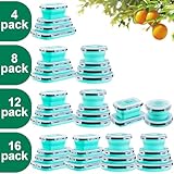 8 Pack Collapsible Food Storage Containers With Lids, Collapsible Storage Containers Sets Silicone Collapsible Bowls For Camping, RV Accessories, Travel Trailer Must (Mixed oz) (8)