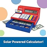 Learning Resources Pretend & Play Calculator Cash Register - 73 Pieces, Ages 3+ Develops Early Math Skills, Play Cash Register for Kids, Toy Cash Register, Play Money for Kids