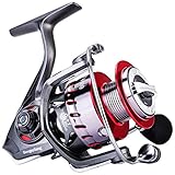 Sougayilang Fishing Rod and Reel Combos - Carbon Fiber Telescopic Fishing Pole - Spinning Reel 12 +1 BB with Carrying Case for Saltwater and Freshwater Fishing Gear Kit(Silver 6.89ft -3000)