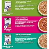 Rachael Ray Nutrish Purrfect Broths Natural Wet Cat Food, Variety Pack, 1.4 Ounce Pouch (Pack of 24), Grain Free