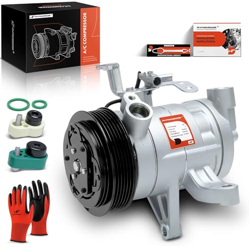 A-Premium Air Conditioner AC Compressor with Clutch Compatible with Subaru Forester 2014-2018, Impreza 2012-2016 2.0L, Crosstrek 2016-2017, XV Crosstrek 2013-2015, GAS only