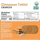 Olyra Breakfast Biscuits Cinnamon Tahini, Kids Healthy Snacks, Low Sugar, High Fiber, Plant-Based Protein Cookies, Organic Breakfast Cookies with Ancient Greek Grains, 24 Packs