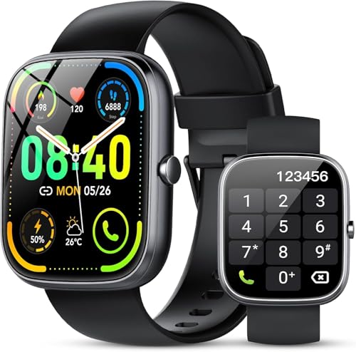 Smart Watch for Men Women (Answer/Make Calls), 1.91" HD Smartwatch with Heart Rate Monitor Sleep Monitor, IP68 Waterproof, 115+ Sports Activity Trackers with Pedometer, Fitness Watch for Android/iOS