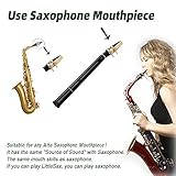 HiXing Simple sax,Mini Saxophone, Pocket Sax for C Key,Adult students and beginner professional performance