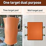 INNOLIFE Wall Boxing Pads 2-in-1 Wall Punching Pad Portable Tree Punch Target for Martial Arts Training