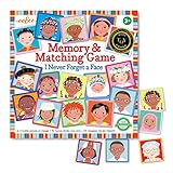 eeBoo: I Never Forget a Face, Memory & Matching Game, Developmental and Educational, 24 Pairs to Match, Single or Multiplayer Function, for Ages 3 and up