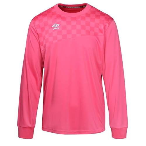 Umbro Men's Adult Check Goalkeeper Jersey, Azalea Pink