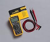 Fluke 117 Digital Multimeter, Non-Contact AC Voltage Detection, Measures Resistance/Continuity/Frequency/Capacitance/Min Max Average, Automatic AC/DC Voltage Selection, Low Impedance Mode