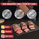 T-fal OptiGrill XL Electric Indoor Grill: 6 Auto Cooking Modes, Smart Sensor Technology, Nonstick Removable Plates, 4-8 Servings, Dishwasher Safe, Panini Press, Precision Grilling