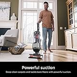 Shark ZU102 Rotator Pet Upright Vacuum with PowerFins HairPro & Odor Neutralizer Technology, Charcoal, 2.9 L Dust Cup