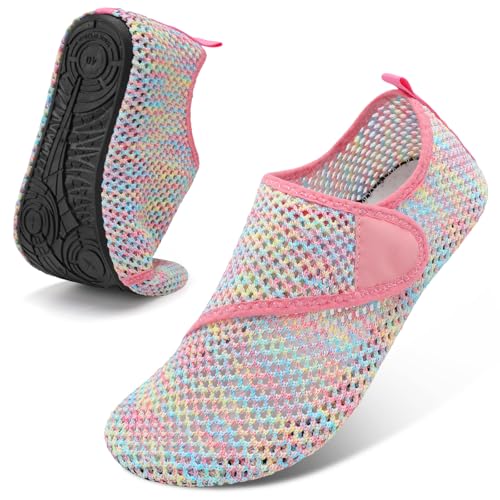 Spesoul Water Shoes for Women Men Quick Dry Aqua Socks Water Sneakers Outdoor Beach Swim Shoes 7-8 Women/5.5-6.5 Men