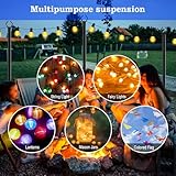 4 Pack String Light Poles,10 Ft Metal Poles with Fork for Outdoor String Lights,Outdoor Light Poles with Fork,Poles/Post/Stand for Outside,Patio,Deck,Backyard,Garden Wedding,Party