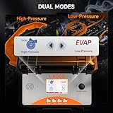 ANCEL L8000 Automotive Smoke Machine | Dual Mode Diagnostic Leak Tester for EVAP & Turbo Systems | Built-in Air Pump & Color LCD | Adjustable Pressure & Run Time | Compatible with Multiple Vehicles