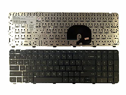 Yesvoo US Keyboard for HP Pavilion DV7-6000 DV7t-6000 DV7-6100 DV7t-6100 DV7-6200 DV7t-6B00 DV7-6153NR DV7-6156NR DV7-6164NR DV7-6168NR DV7-6198NR DV7-6B75NR DV7-6C30NR DV7-6C66NR DV7-6C91NR -6163NR