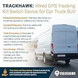 Trackhawk 4G LTE GPS Tracker - GPS Tracker for Vehicles, Kill Switch for Car, Anti Theft Car Device, Monitoring Device, Live-Tracking, Subscription Required - VL03