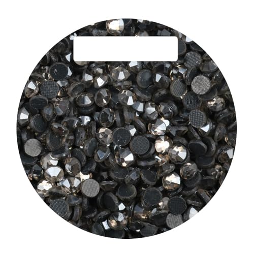 Ss6 Ss30 Crystal Ab Hotfix Stones Hot Fix Rhinestone Glitter Crystal Strass Iron On Rhinestones for Garment Clothing Dress - (Color: 02 / Size: 6Mm(Ss30)-288Pcs)