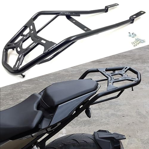 Motorcycle Luggage Rack Compatible with CFMOTO CF MOTO NK250 250NK Rear Tail Storage Rack Cargo Carrier Top Box Holder Support Bracket Extended Seat Shelf Motorbike Accessories