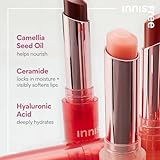 innisfree Dewy Tint Lip Balm with Hydrating Hyaluronic Acid and Ceramides, Tinted Korean Lip Balm, Baby Pink