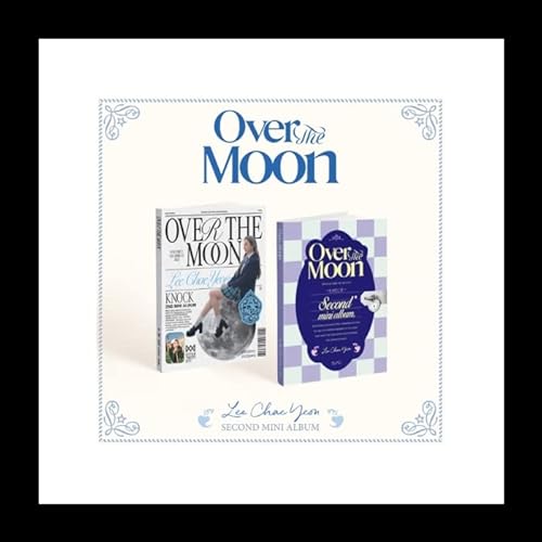 Lee Chaeyeon Over The Moon 2nd Mini Album CD+Photobook+Sticker+Postcard+Special Message+Examination Paper+ID card+Photocard+Tracking Sealed Chae Yeon (SET(DAY+NIGHT))