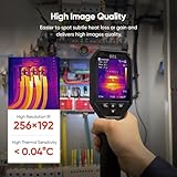 HIKMICRO B01 Thermal Camera 320 x 240 Super IR, 256 x 192 IR Resolution Thermal Imaging Camera with WiFi, 3.2" LCD Screen, 25Hz Refresh Rate, Handheld 49,152 Pixels Infrared Camera