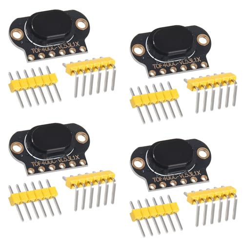 4pcs TOF400C VL53L1X 4M Laser Ranging Sensor Module TOF Time-of-Flight Distance IIC Output for Arduino STM32