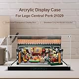 Acrylic Display Case for Lego Friends Apartments 10292 Building Set, Dustproof Display Box for Lego Ideas 21319 Central Perk Box Only ,Model NOT Included