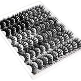 30 Pairs 20MM False Eyelashes Wholesale 6 Styles Mixed Lashes 8D Fluffy Volume Dramatic Faux Mink Eyelashes Pack