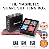 SHASHIBO Gift Box of 4- The Shape Shifting Box (36 Rare Earth Magnets) STEM/STEAM Fidget Geometric 3D Magnetic Transforming Magnetic Box Magic Cube