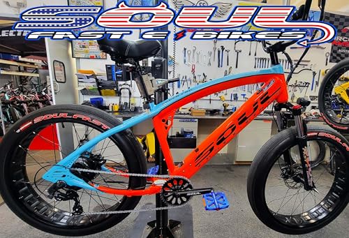 Soulfast eBikes 2025 Pro-X. 1000w, 48v Electric Bike