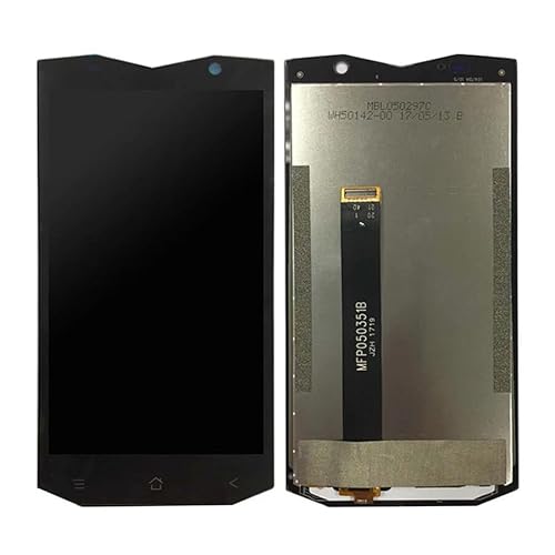 for Blackview BV8000/BV8000 Pro Screen Replacement for BlackviewBV8000 LCD Display for Blackview BV8000 Digitizer Touch Screen Assembly Repair Kits (Black,Without Frame)