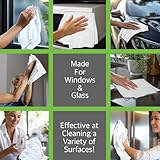 Microfiber Magic Streak Free Cleaning Cloth 6 Pack Clean Any Surface With Just Water Eco Friendly Environmentally Safe Perfect for Window, Mirror, Kitchen, Counters, Appliances, Car, Cycle, TV Screen