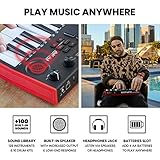 AKAI Professional MPK Mini Play MK3 - MIDI Keyboard Controller with Built in Speaker and Sounds Plus Dynamic Keybed, MPC Pads and Software Suite