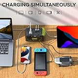 MARBERO Portable Power Station 88Wh Camping Lithium Battery Solar Generator Fast Charging with AC Outlet 120W Peak Power Bank(Solar Panel Optional) for Home Backup Outdoor Emergency RV Van Hunting