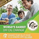 ValvoMax Oil Drain Valve - Quick Twist Oil Drain Plug for DIY Oil Changes At Home in 10 Minutes - No Tools, No Mess, No Cleanup - M16-1.50 Thread Size - Made in USA