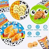 Toy Game Party Birthday Decorations, Toy Birthday Party Favors Supplies 97 Pcs Including Disposable Dinnerware Set Including Tablecloth, Paper Plates, Cups, Napkin, Serves 24 Guest