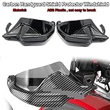 Motorcycle Hand Guards Fit for B&MW R1200GS LC F800GS F750GS F850GS F900R/XR S1000XR R1250GS Motorcycle Handguard Shield Hand Guard Protector Windshield(Smoke9)