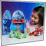 PJ Masks Hasbro PJ Ultimate Adventure Set Preschool Toy,Rocket HQ Playset with 3 Action Figures and 3 Vehicles,Age 3 and Up (Amazon Exclusive)