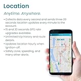 Vyncs - GPS Tracker for Vehicles, [No Monthly Fee], 4G LTE, Vehicle Location, Trip History, Driving Alerts, GeoFence, Fuel Economy, OBD Fault Codes, USA-Developed, Family or Fleets