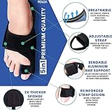 11pcs Bunion Corrector for Women & Men - Bunion Relief Kit with Toe Separators and Bunion Splints Hammer and Big Toe Separator, Spacers and Straighteners, Exercise Strap for Hallux Valgus Correction