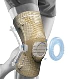 NEENCA Professional Knee Brace for Pain Relief, Medical Knee Compression Sleeve, Knee Support with Horizontal Knit Tech for Meniscus Tear, ACL, Arthritis, Joint Pain, Runner, Workout- FSA/HSA APPROVED