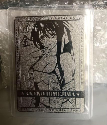 High School DxD Himejima The Otaku Box Metal Card high School DxD