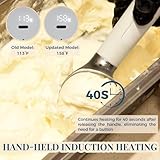 Heated Ice Cream Scoop Electric Ice Cream Scoops Best Rated, Rechargeable Icecream Scoop with LED Display, IP67 Waterproof, Professional Ice Cream Scoop for Hard Ice Cream, Best Icecream Scooper