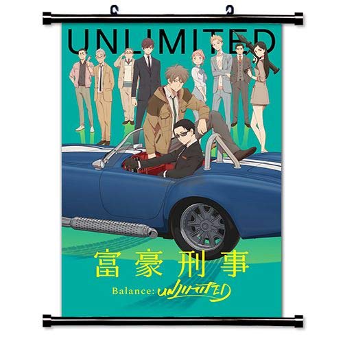 Fugou Keiji Balance Unlimited Anime Fabric Wall Scroll Poster (16 x 23) Inches [A] Fugou Keiji- 1