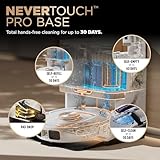 Shark Robot Vacuum & Mop Combo, PowerDetect NeverTouch Pro, Self-Emptying, Self-Refill with Self-Clean Pad Wash & Dry, 60-Day Debris Capacity, 30-Day Refill Tank, 5 PowerDetect Technologies, AV2800ZE