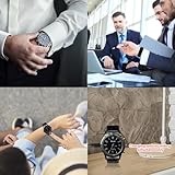 1080P HD Hidden Camera Watch with 16GB Memory Card, Connected to Computer to Read Data, Hidden Spy Camera Used for Home Indoor and Outdoor Security, No Need WiFi Cam, for Windows/Mac/Linux Systems