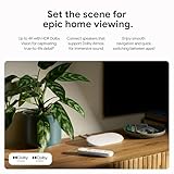 Google TV Streamer 4K - Fast Streaming Entertainment on Your TV with Voice Search Remote - Watch Movies, Shows, Live TV, and Netflix in 4K HDR - Smart Home Control - 32 GB of Storage - Porcelain