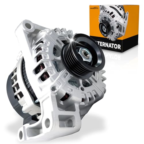 High Output Alternator for/Buick LaCrosse 2010-2016 for/Cadillac SRX 2010-2012 for/Chevy Captiva Sport 2012 Equinox 2010-2012 Impala for/GMC Terrain 2010-2012 12V 150Amp CW 6-Groove Pulley 13502585