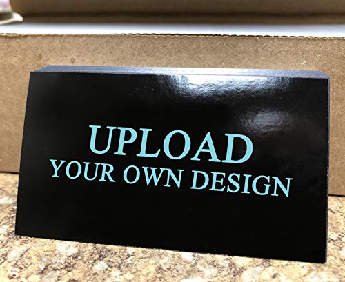 Upload Your Own Design - Custom Business Cards - UV Glossy Finishing. 16pt cover (350gsm-Thick paper), MADE IN U.S.A.