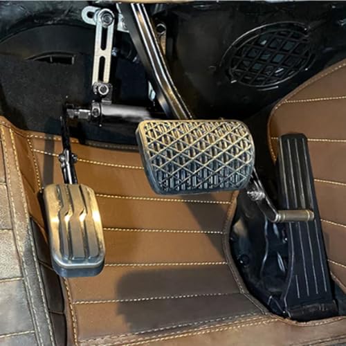 carsaid Portable Left Foot Controls Gas Accelerator Pedal Driving Assist Lfgp Aid Equipment Suitable for Handicap Disabled Injured Drivers (Easy Changing-Over Normal Driving)